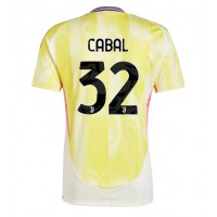 Camiseta Juventus Juan Cabal #32 Segunda Equipación Replica 2024-25 mangas cortas